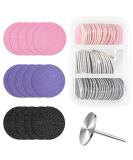 Tiesome 61-Piece Grinding Disc Pedicure Set | 25mm Feet Grinder Sanding Wheels | Replace Grinding Paper for Hard Skin & Cracked Heels - Buy Online on GoSupps.com