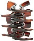 Caravan Triple XXX Large Hair Claw in Tortoise Shell Brown - 1 Count | Strong Hold for Any Amount of Hair | Unisex Hair Accessory - Buy Online on GoSupps.com