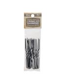 Stainless Steel Heavy Duty Hairpins - Pack of 12 (2 1/2 Inch) - Handmade Hair Pin - Buy Online on GoSupps.com