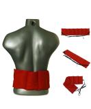 Buy Cherry Stone Pillow 7-Chamber Heat Pad | 65x15 Cherry Red Grain Pillow for Relaxation - Buy Online on GoSupps.com