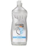 Homesolv Dishwashing Liquid Free & Clear - 25 Fl Oz | Eco-Friendly, Fragrance-Free Cleaning - Buy Online on GoSupps.com