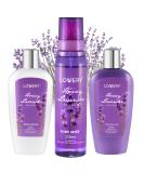 Shop Luxurious Honey Lavender Bath and Body Gift Set for Men & Women | Natural Extracts Vitamin E & Shea Butter | Perfect Home Spa Self Care Kit - Buy Online on GoSupps.com