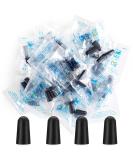 200 Pairs Black Foam Earplugs - Noise Cancelling Individually Bagged for Sleeping & Work - Sound Blocking & Snoring Relief - Buy Online on GoSupps.com