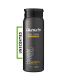Chassis Unscented Men's Body Powder - Premium Natural Odor-Absorbing Formula | Non-Talc, Aluminum-Free, Paraben-Free | Anti-Chafing & Sweat-Reducing Powder - Buy Online on GoSupps.com