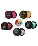 C4wrd Eco-Friendly Degradable Glitter Set - Skin-Friendly Face & Body Makeup in 5 Vibrant Colors - Buy Online on GoSupps.com