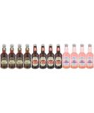 Fentimans Mix: Curiosity Cola Ginger Beer & Ros - 12x275ml - International Shipping Available - Buy Online on GoSupps.com