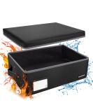 Fireproof Photo Storage Box - Holds 20 4 x 6 Cases - Collapsible & Portable Craft Keeper - Buy Online on GoSupps.com