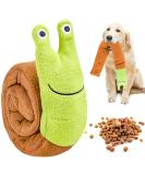 Nerissa Dog Puzzle Toys for Boredom Squeaks Snail Interactive Dog Chew Toys Snuffle Toys for Puzzle Foraging Instinct Training Interactive Plush teething Toys for Training and Reduce Stress - Buy Online on GoSupps.com