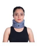 Wonder Care Cervical Collar for Neck Pain Relief - Soft Neck Support Brace for Spondylitis - Unisex Grey (Small 3-3.5) - Buy Online on GoSupps.com