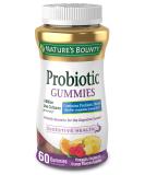 Probiotics by Nature's Bounty, Probiotic Gummies for Immune Health & Digestive Balance, 60 Gummies 60 Count (Pack of 1) - Buy Online on GoSupps.com