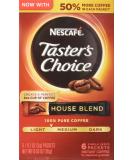 Nescafe Tasters Choice House Blend Instant Coffee 6 Single Serve Sachets 18g - Buy Online on GoSupps.com