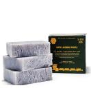 Iron Lion Soap SUPER LAVENDER PURPLE Organic Vegan All Natural Plant Based Bar Soap for Body Face Hands and Bath Lavender 3 Pack - Buy Online on GoSupps.com