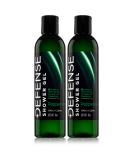Defense Soap Peppermint Body Wash Shower Gel 8 Oz (Pack of 2) | Tea Tree & Eucalyptus Oil | Natural Formula | 16 Fl Oz Total - Buy Online on GoSupps.com