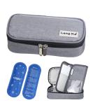 YOUSHARES Insulin Travel Case - Insulated Medication Cooler Bag with Ice Packs - Buy Online on GoSupps.com