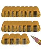 20 Pieces Acrylic Nail Forms Gold Horseshoe Nail Extension Tips for Acrylic Nails UV Gel Nail Extension Forms Guide Stickers - Buy Online on GoSupps.com