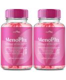 MenoPhx Menopause Support Gummies for Women | Maximum Strength Natural Supplements | Advanced Formula | 2 Pack - Reviews & Benefits - Buy Online on GoSupps.com