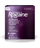 Rogaine Regular Strength for Women Triple Pack 2 Fl Oz - Pack of 3 - Best Hair Regrowth Treatment for Women - Buy Online on GoSupps.com