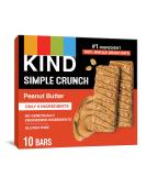 KIND Simple Crunch Bars Peanut Butter 7oz - Pack of 8 | Nutritious Snack Bars - Buy Online on GoSupps.com