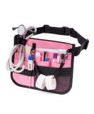 Damero Nurse Fanny Pack - Pink Waist Bag with Tape Holder for Stethoscopes & Medical Supplies - Buy Online on GoSupps.com