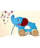 Shop RB & G Wooden Pulling Toys for 1-Year-Olds | Sweet Elephant Baby Toy - Buy Online on GoSupps.com