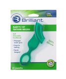 Baby Buddy Green Silicone First Toothbrush - Soft Bristles for Gentle Cleaning - Buy Online on GoSupps.com