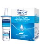 HYLO-VISION Safedrop Eye Drops 0.1% - Moisturizing & Protecting Dry Eyes Preservative-Free Ideal for Contact Lenses 2x10 ml - Buy Online on GoSupps.com