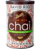 David Rio Tiger Spice Decaf - Premium Decaffeinated Tea from San Francisco (398g Can) - International Shipping Available - Buy Online on GoSupps.com