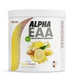 Alpha EAA Powder 462g - Vegan Amino Acid Drink Citrus-Ginger Flavor All 8 Essential Amino Acids Made in Germany - Buy Online on GoSupps.com