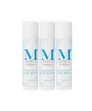 All Natural Peppermint Lip Balm 3 Pack | Organic Ingredients | Hydrating & Soothing | Double Helix Water & Essential Oils - Buy Online on GoSupps.com