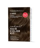 Madison Reed Sondrio Brown Permanent Hair Dye - Ammonia-Free Formula for Resistant Grays - 100% Gray Coverage - Soft Medium Neutral Brown - Pack of 1 - Buy Online on GoSupps.com