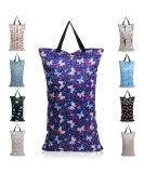 Buy Mhwan Wetbags for Kindergarten | Waterproof Double-Zone Lock Pocket | Washable & Reusable Baby Diaper Fitness & Beach Bag (Butterfly) - 40x70cm - Buy Online on GoSupps.com