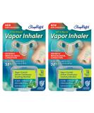 SleepRight Intra-Nasal Vapor Inhaler - Nasal Congestion Reducer & Breathe Aid (2-Pack) for Better Sleep | International Shipping Available - Buy Online on GoSupps.com