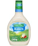 Hidden Valley Ranch Dressing & Dipping Sauce, Ranch Dressing and Pizza Topping, Gluten Free Salad Dressing, 24 Ounces - Buy Online on GoSupps.com