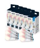 WiZ Connected 6-Pack Color 60W A19 Smart WiFi Light Bulb  16 Million Colors  Compatible with Alexa and Google Home Assistant  No Hub Required  6 Bulbs A19 Color 6 Count (Pack of 1) - Buy Online on GoSupps.com