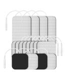 Etekcity TENS Unit Replacement Pads - Pack of 16 | Self-Adhesive & Gel Free Electrodes for Back Pain Relief - Buy Online on GoSupps.com