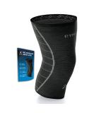 Rymora 3XL Black Knee Support Brace - Compression Sleeves for Men and Women - Ideal for Weightlifting, Running, and Sports - Comfortable and Secure Fit for Weak Joints - Fitness Support - Buy Online on GoSupps.com