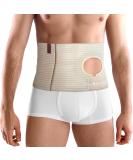 ORTONYX Abdominal Ostomy Belt for Men & Women - Adjustable Post-Operative Support for Colostomy & Ileostomy Surgery | Beige S-M (32-36 - Buy Online on GoSupps.com