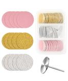 Buy Tiesome 61-Piece Grinding Discs for Pedicure - 25mm Feet Grinder Replacement Sanding Wheels for Dead Skin & Cracked Heels - Buy Online on GoSupps.com