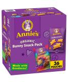 Annie's Organic Bunny Snack Pack - 36 oz (36 Pouches) | Healthy Kids Snacks - Buy Online on GoSupps.com