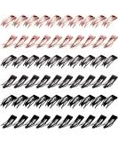 60-Piece Double Grip Hair Clips Set | Metal Snap Barrettes for Women & Girls - Non Slip Basic Hair Accessories in 3 Colors - Buy Online on GoSupps.com