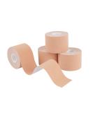 Kinesiology Tape 4 Rolls - Knee Support & Muscle Pain Relief - Elastic Therapeutic Tape for Athletes - Beige - Buy Online on GoSupps.com