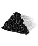 300 Pcs Disposable Crystal Mascara Wand Eyelash Brush Applicator Eyebrow Brush for EyeLash Extension Supplies (Black) - Buy Online on GoSupps.com