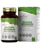 Ezyleaf Bacopa Monnieri 500mg | High Strength 50% Bacosides | 120 Capsules | Ayurvedic Brahmi Powder | Vegan & Gluten Free | Made In UK - Buy Online on GoSupps.com