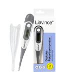 LiaVince Digital Fever Thermometer - Waterproof Fast & Accurate for Babies Children & Adults | Fever Alarm Flexible Design - Buy Online on GoSupps.com