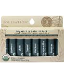 Organic Lip Balm Set - 8PK | Nourishing & Natural | International Shipping Available - Buy Online on GoSupps.com