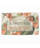 NESTI DANTE Il Frutteto Black Cherry & Red Berries Soap 250g - Luxurious Italian Artisanal Soap for All Skin Types - Shop Internationally - Buy Online on GoSupps.com
