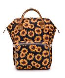 Sunflower Diaper Bag Backpack - Large Waterproof Maternity Baby Nappy Bag for Women - Buy Online on GoSupps.com