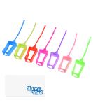 Kare & Kind 7x Silicone Hand Sanitizer Cases - Soft Holders for 30ML Bottles - Travel and Home Use - Adjustable Loops - Empty - Buy Online on GoSupps.com