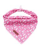 Lionet Paws Halloween Dog Bandana - Ghost Triangle Scarf for Small Medium & Large Dogs (Pack of 1) - Perfect Pet Costume Accessory - Buy Online on GoSupps.com