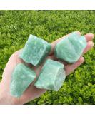 Xiannvxi 2 Green Aventurine Raw Crystal Set - 100% Natural Premium Gemstones - 4 Pcs Healing Stones for Wellness - Buy Online on GoSupps.com